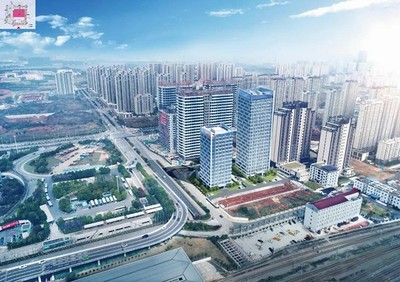 总投资1.04亿！西客站北广场鸿海中心规划出炉，区域商业新地标崛起